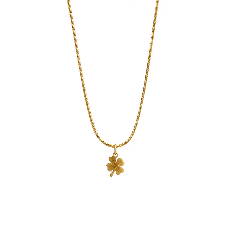 Bedelketting - Klavertje 4 - Mini