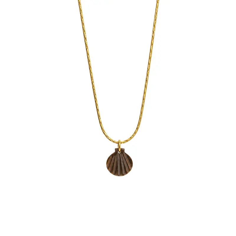 Bedelketting - Parelmoer schelp - Multi