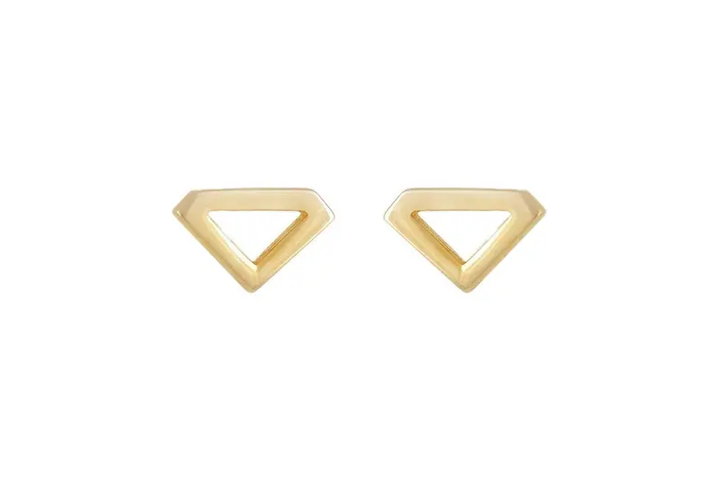 BeMy 14K Gold Diamond Oorknoppen