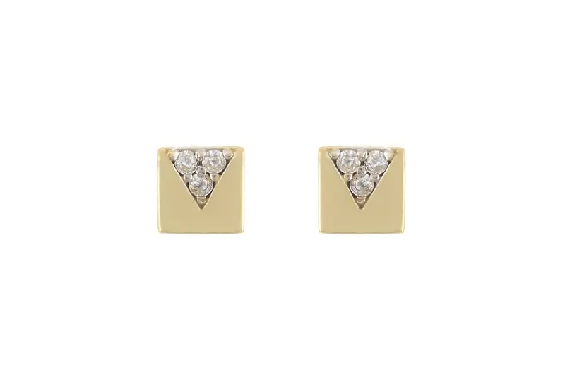 BeMy 14K Gold Elize Oorknoppen