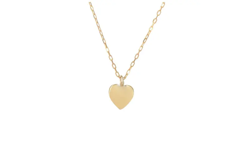 BeMy 14K Gold Petite Hartje Ketting