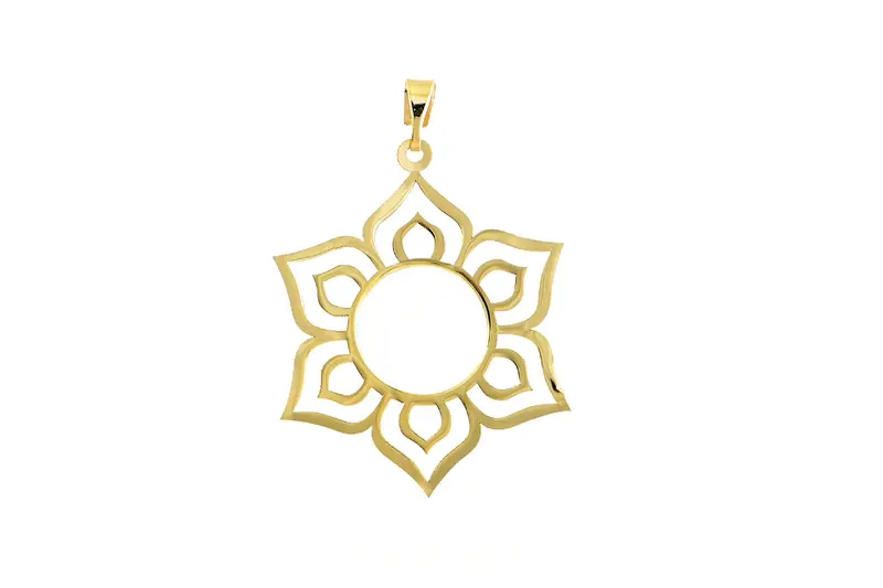 BeMy 14K Levensbloem Hanger