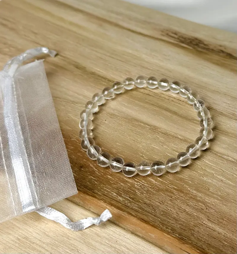 Bergkristal Kogel Armband