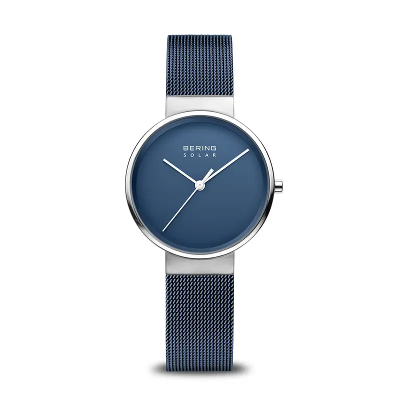 Bering dames horloge blauwe wijzerplaat - 14331-307