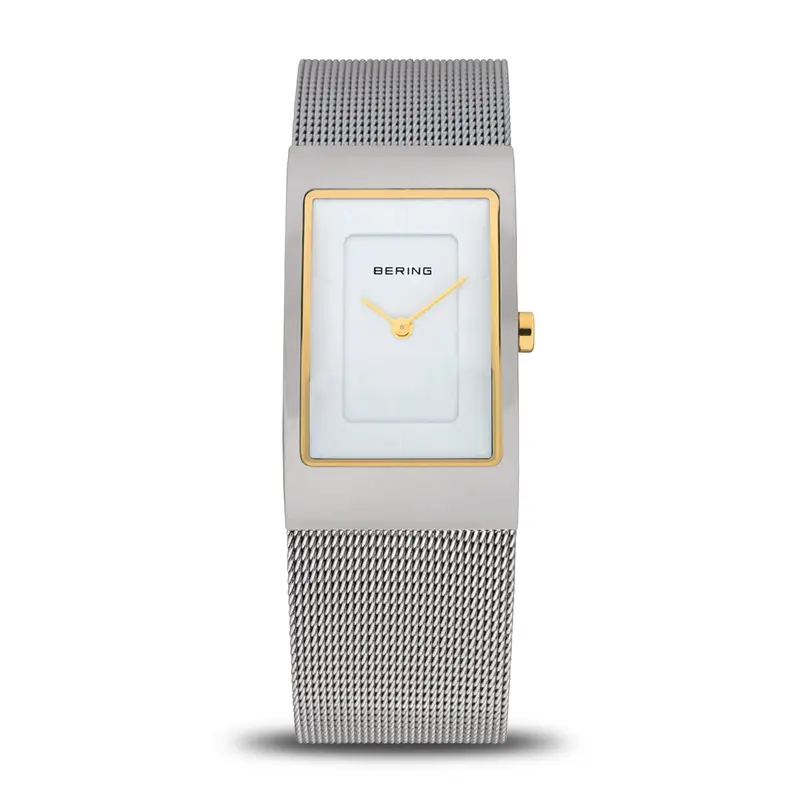 bering dames horloge witte wijzerplaat - 10222-010-S