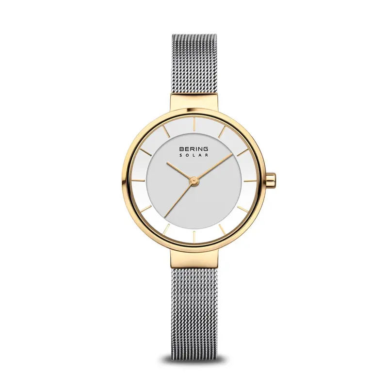 bering dames horloge witte wijzerplaat - 14631-024