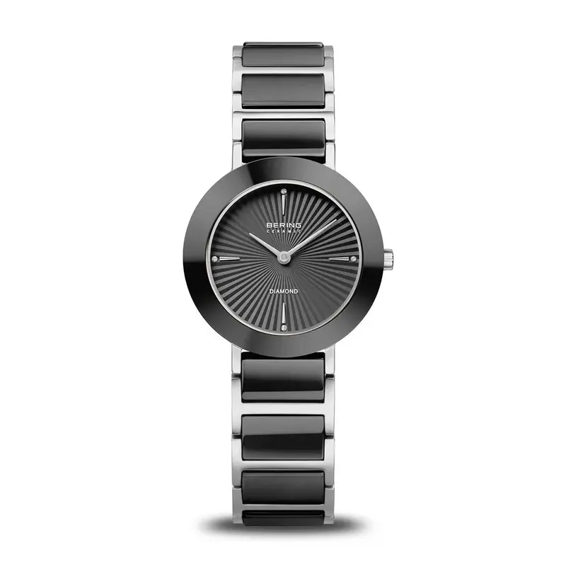Bering dames horloge zwarte wijzerplaat - 11429-702