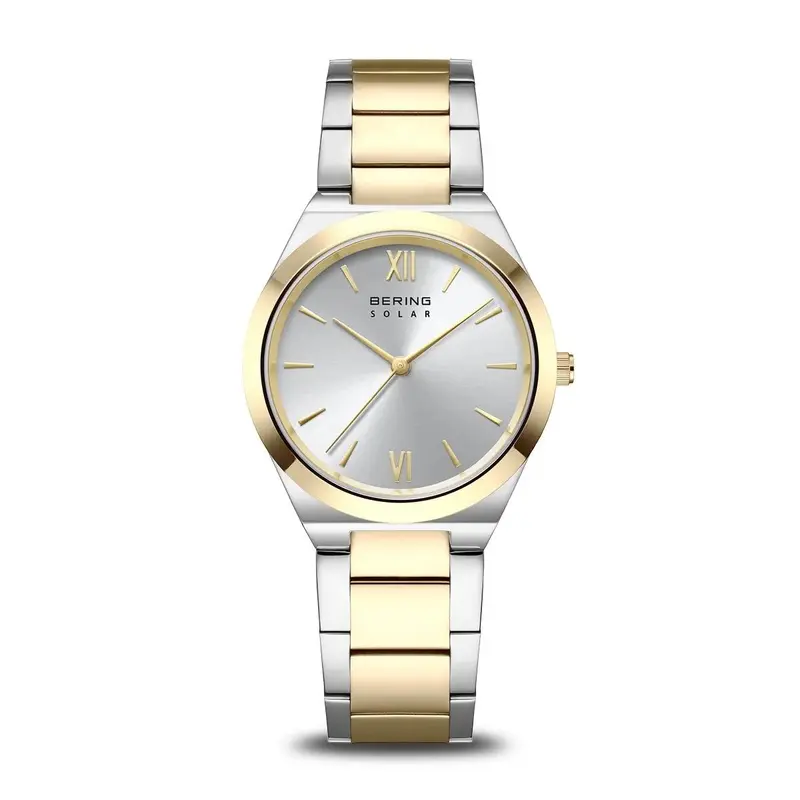 Bering horloge dames – Solar bicolor