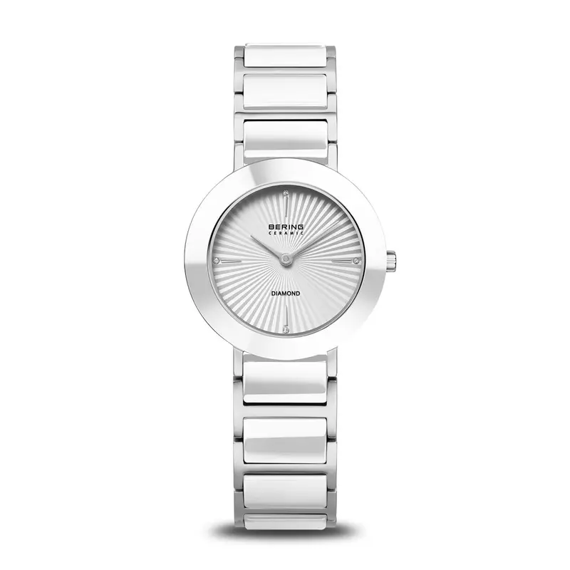 Bering horloge witte wijzerplaat - 11429-753