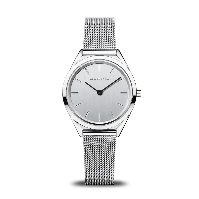 bering unisex horloge zilveren wijzerplaat - 17031-000