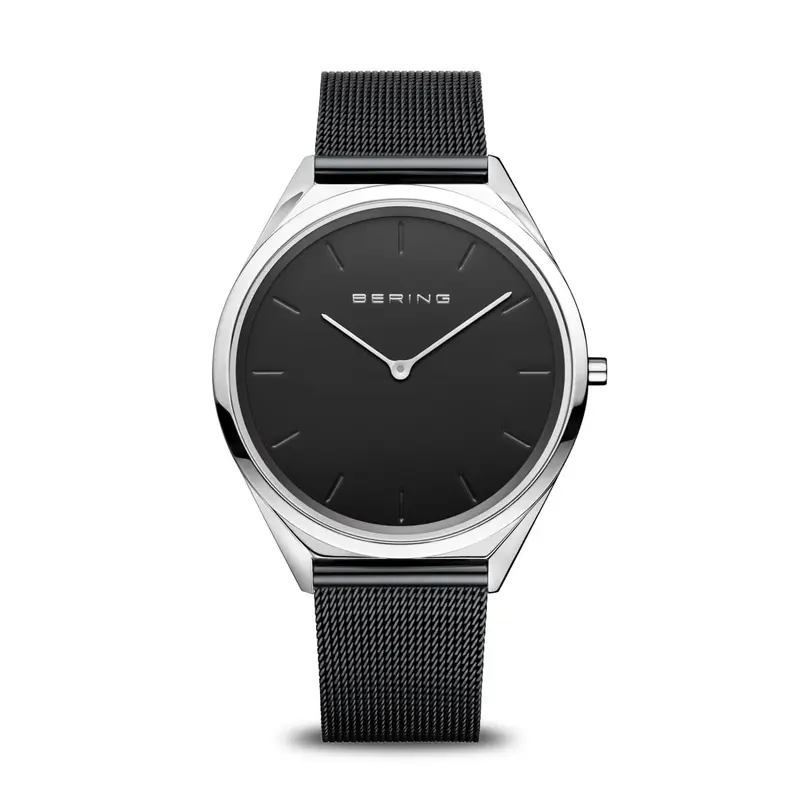 bering unisex horloge zwarte wijzerplaar - 17039-102