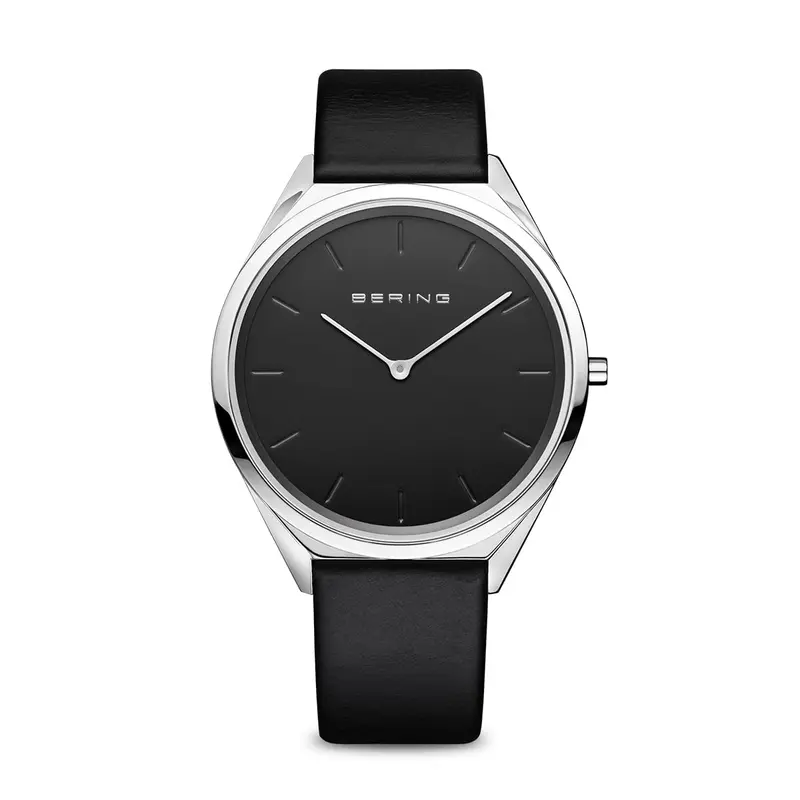 bering unisex horloge zwarte wijzerplaat - 17039-402