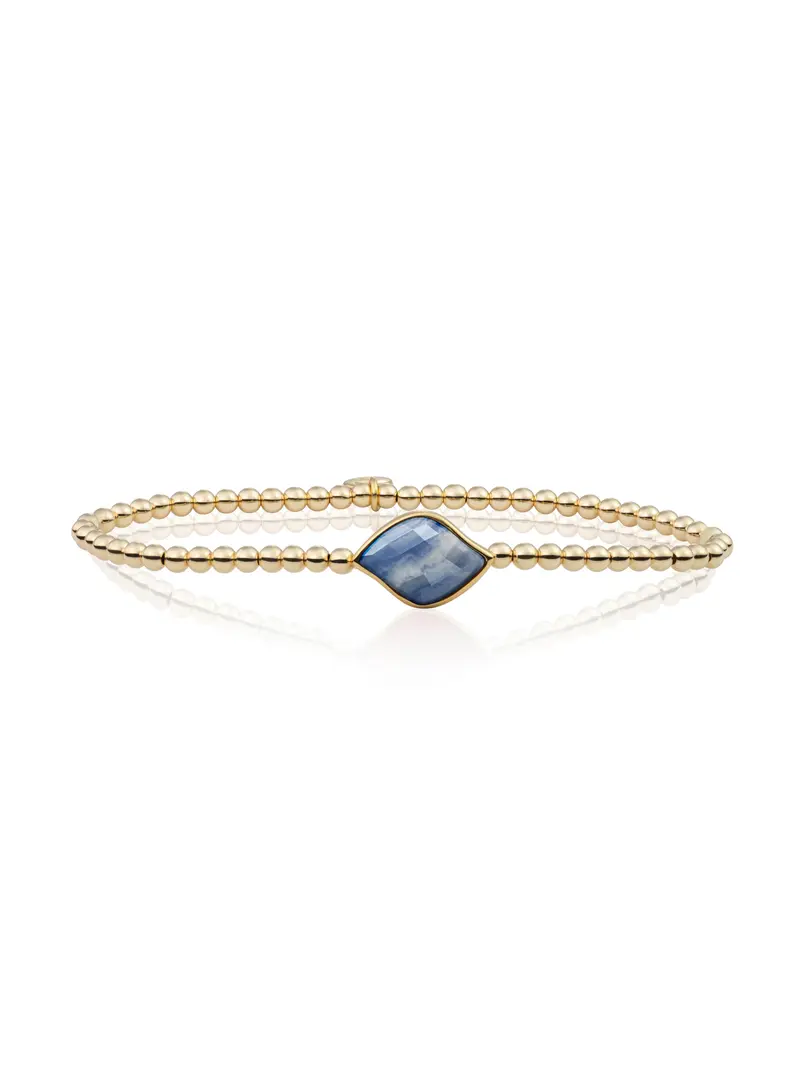 Blossom Armband Blue Aventurine