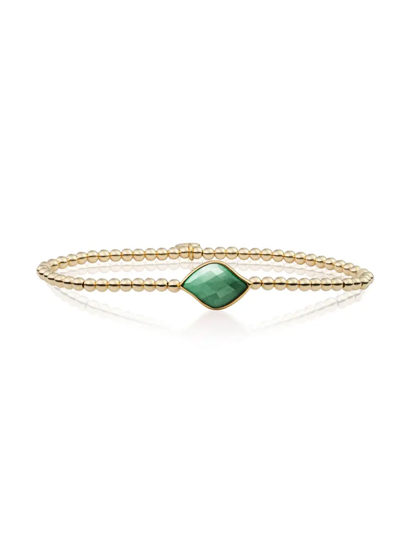 Blossom Armband Green Aventurine