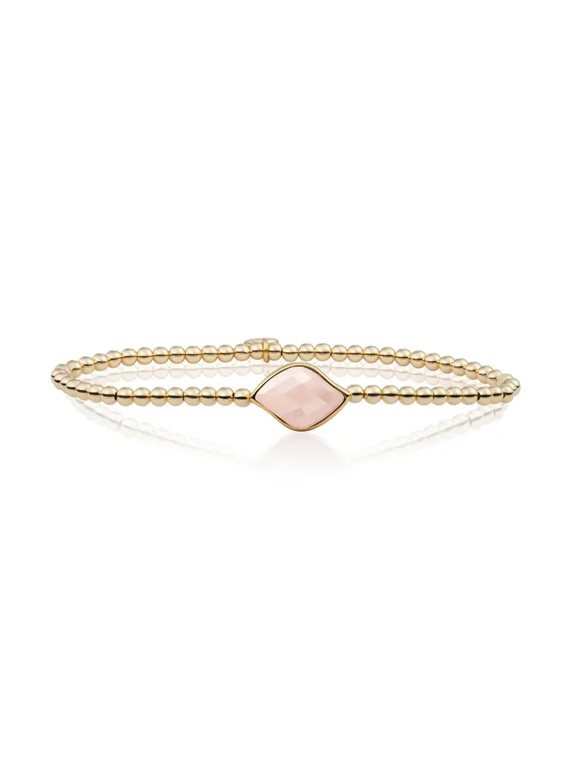 Blossom Armband Rose Quartz