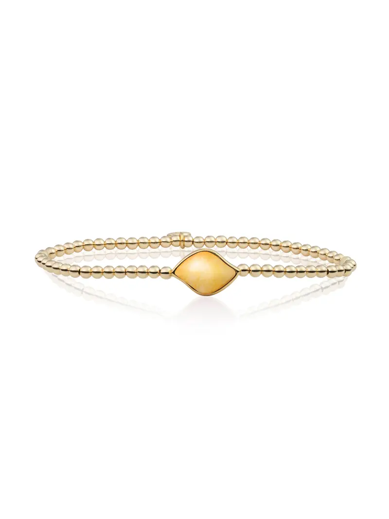 Blossom Armband Yellow Jade