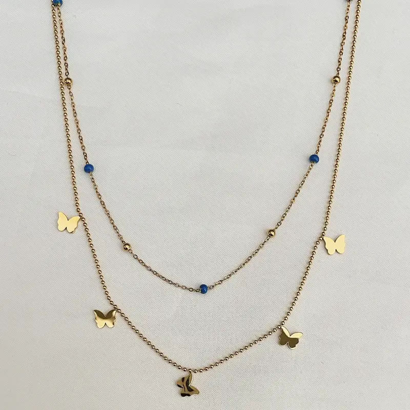 Blue Butterfly | Ketting