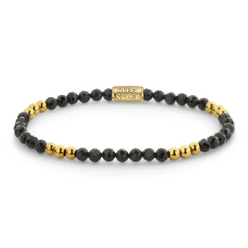 Blue & Yellowgold Glam Rocks