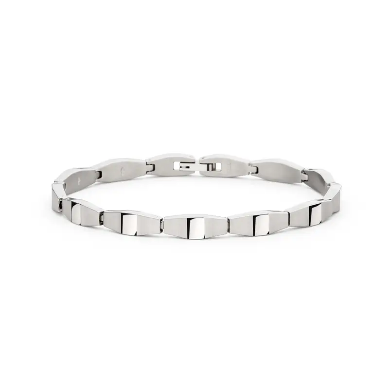 Boccia Titanium 03076-01 Dames Armband Zilverkleurig