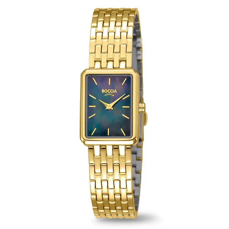 Boccia Titanium 3383-02 Dames Horloge 19mm