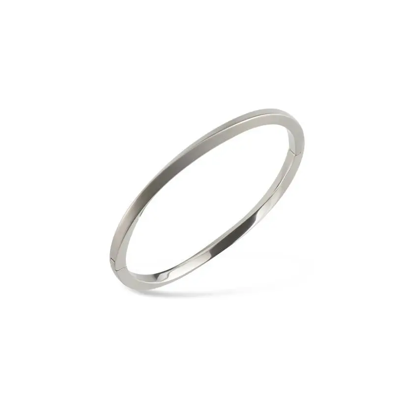 Boccia Titanium Armband 03011-01 Zilverkleurig