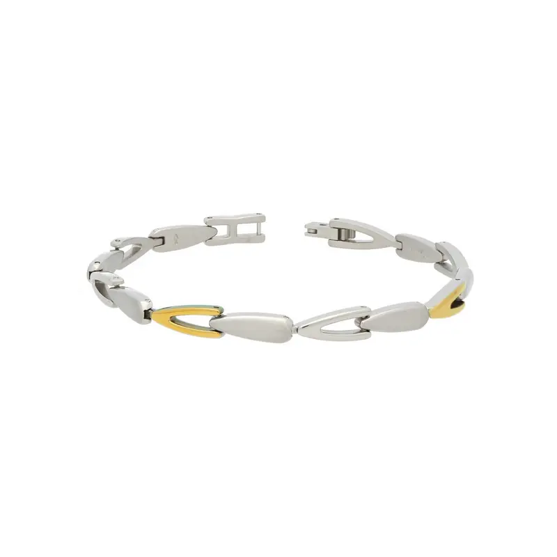 Boccia Titanium Armband 03033-02 Goudkleurig 200 mm