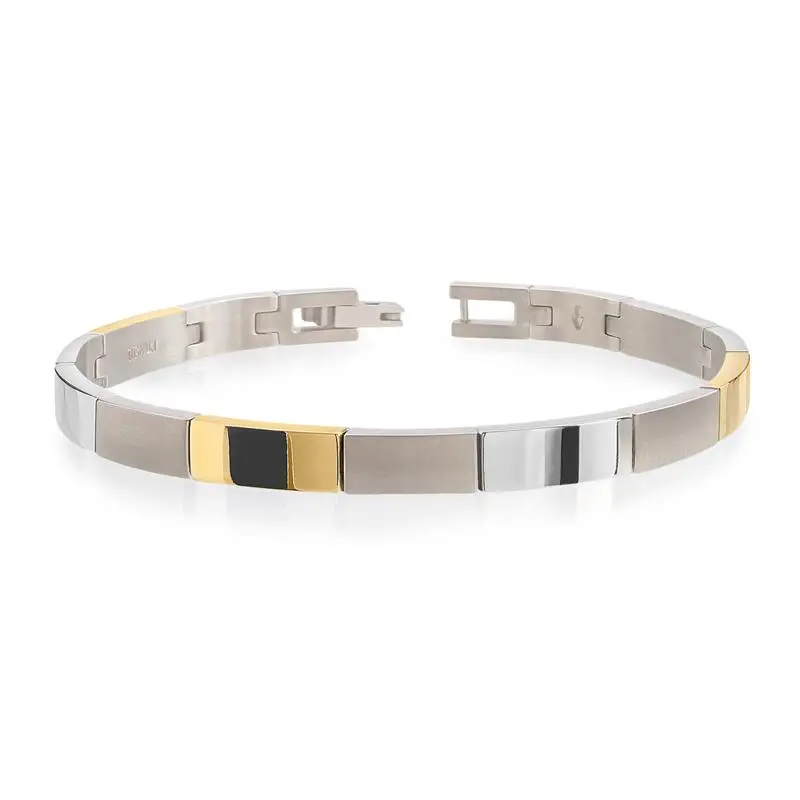 Boccia Titanium Armband 03036-02 Zilverkleurig 200 mm