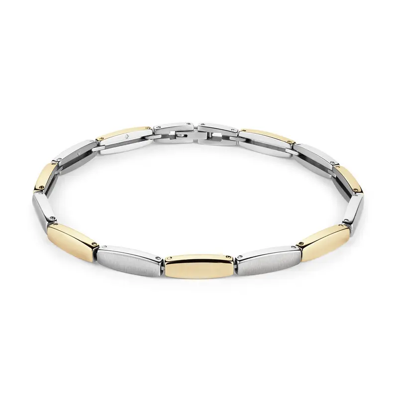 Boccia Titanium Armband 03063-02 Goudkleurig 210 mm