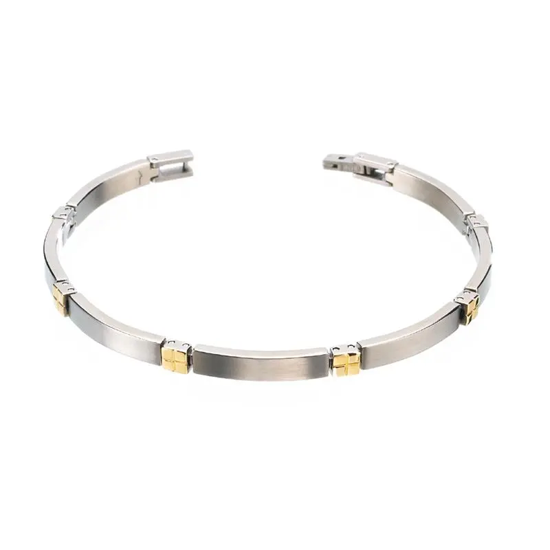 Boccia Titanium Armband 0329-04 Zilverkleurig 200 mm