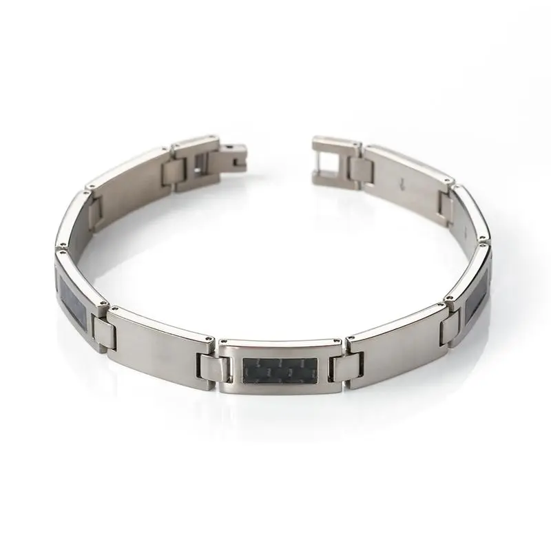 Boccia Titanium Armband 0333-01 Zilverkleurig 210 mm