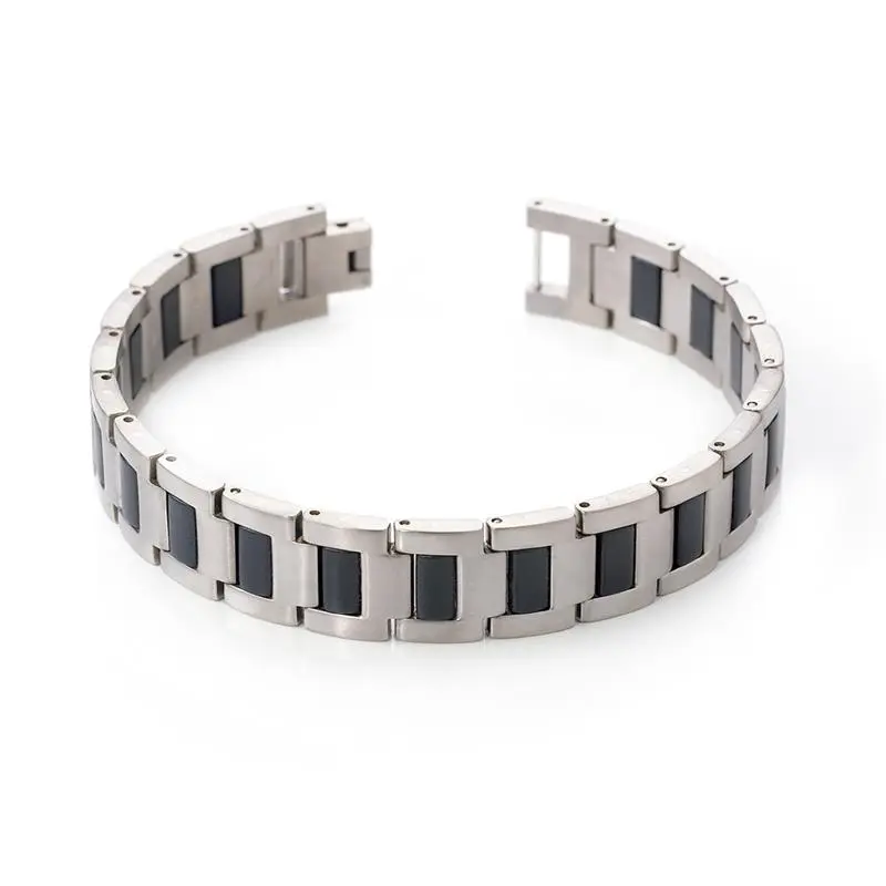 Boccia Titanium Armband 0334-01 Zilverkleurig 210 mm