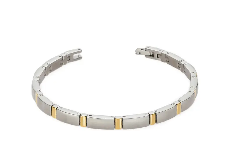 Boccia Titanium Armband 0371-02 Zilverkleurig 210 mm