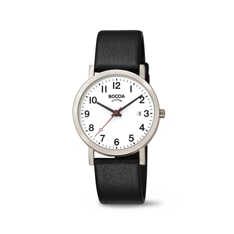 Boccia Titanium Herenhorloge 3622-03 Zilverkleurig