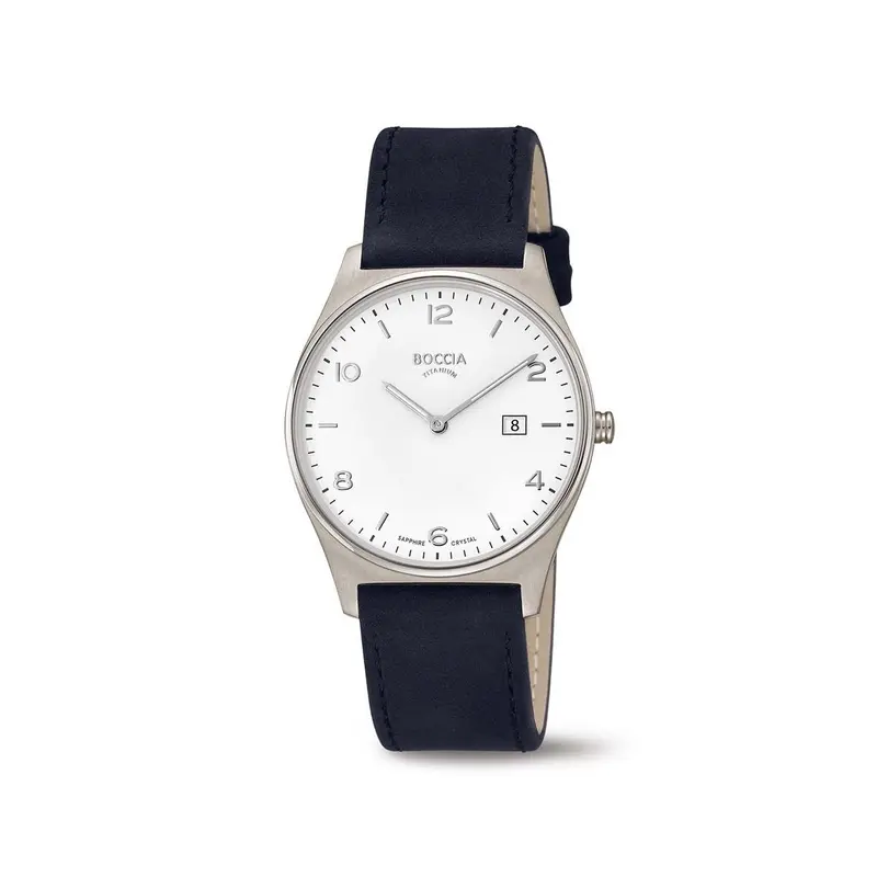 Boccia Titanium Herenhorloge 3655-01 Goudkleurig