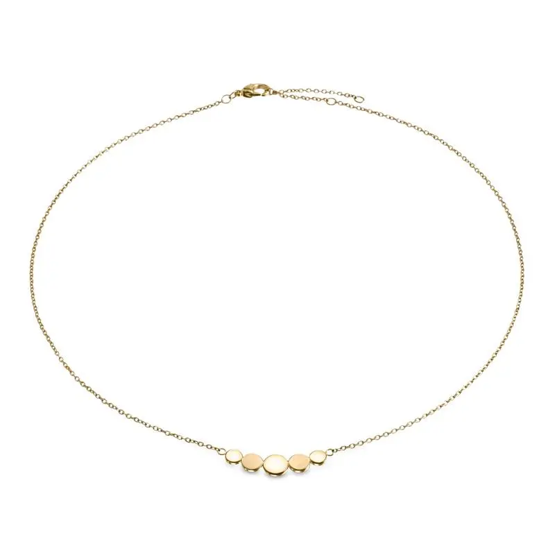 Boccia Titanium Ketting 08031-02 Goudkleurig 500 mm