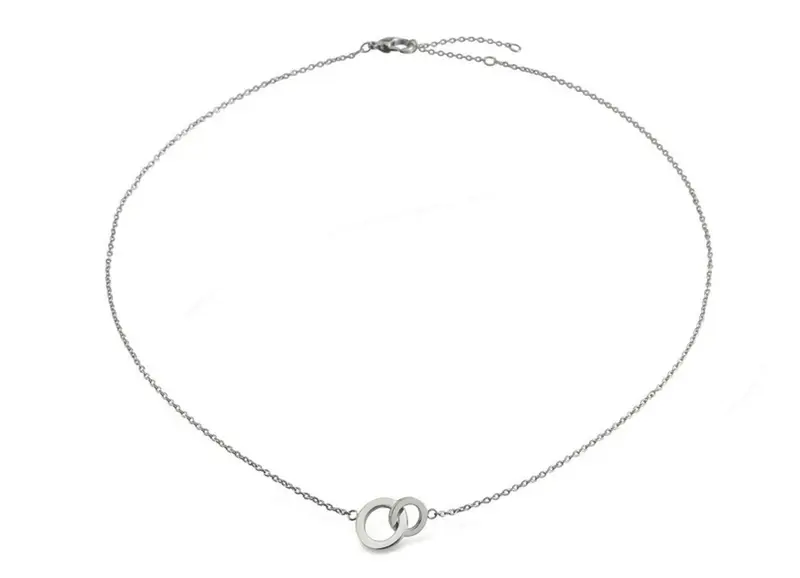Boccia Titanium Ketting 08033-01 Zilverkleurig