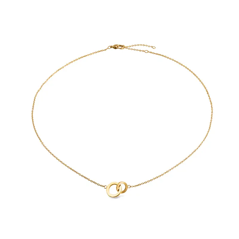 Boccia Titanium Ketting 08033-03 Goudkleurig 480 mm