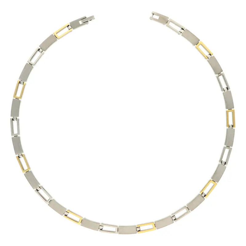 Boccia Titanium Ketting 08040-02 Zilverkleurig
