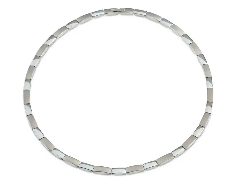 Boccia Titanium Ketting 08043-01 Zilverkleurig