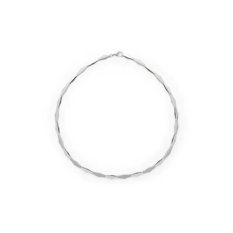 Boccia Titanium Ketting 08047-01 Zilverkleurig 450 mm