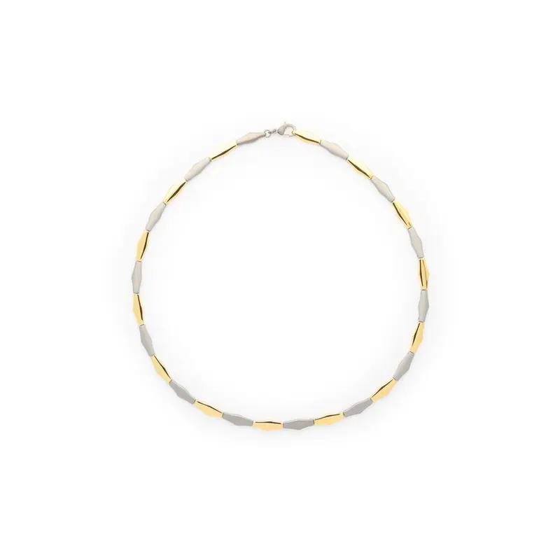 Boccia Titanium Ketting 08047-02 Goudkleurig 450 mm