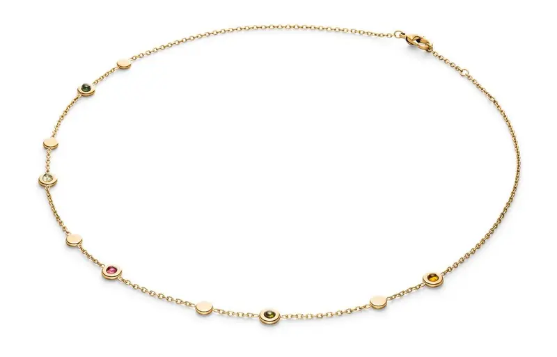 Boccia Titanium Ketting 08055-02 Zilverkleurig