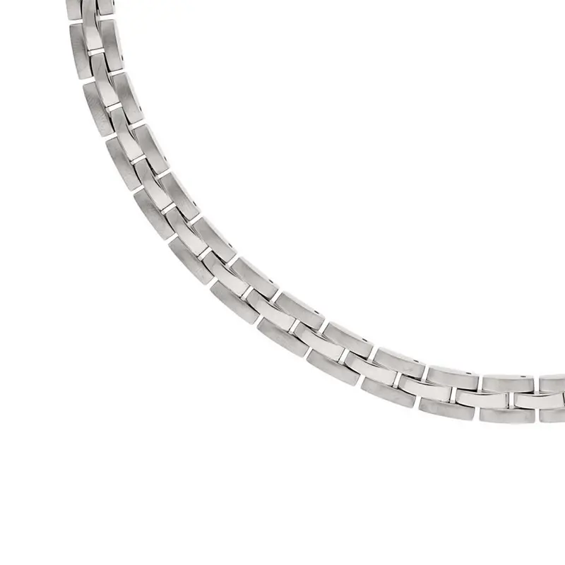Boccia Titanium Ketting 08060-01 Zilverkleurig 450 mm