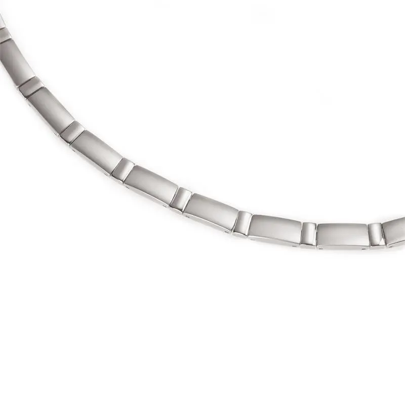 Boccia Titanium Ketting 0845-01 Zilverkleurig 450 mm