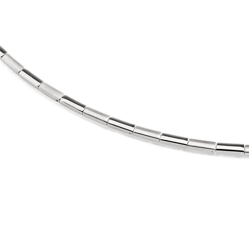 Boccia Titanium Ketting 0866-01 Zilverkleurig 450 mm