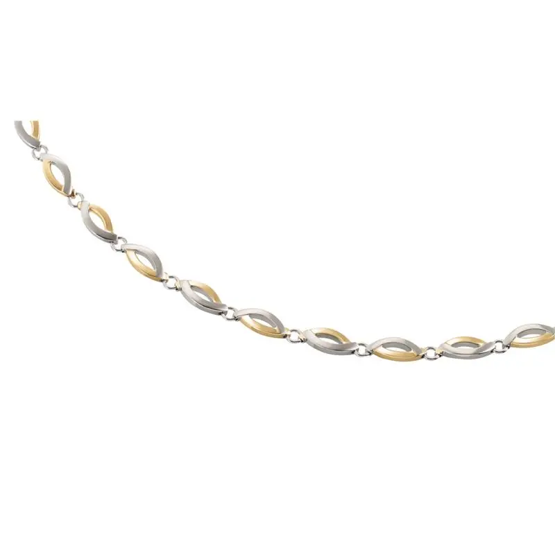 Boccia Titanium Ketting 0876-02 Goudkleurig 470 mm