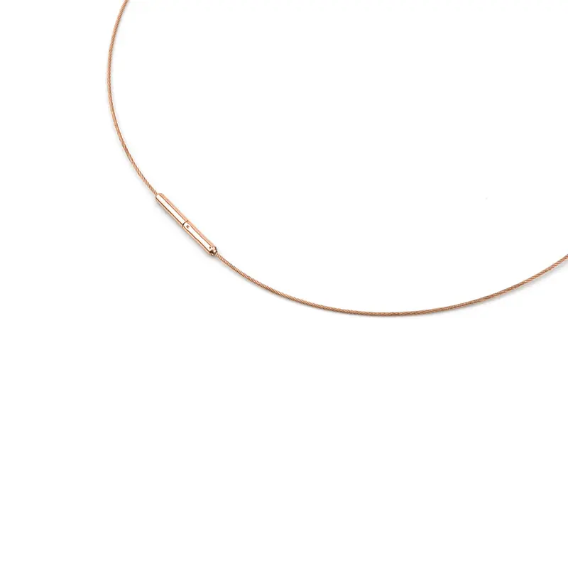 Boccia Titanium Lengte Collier rgp staal 0802-03