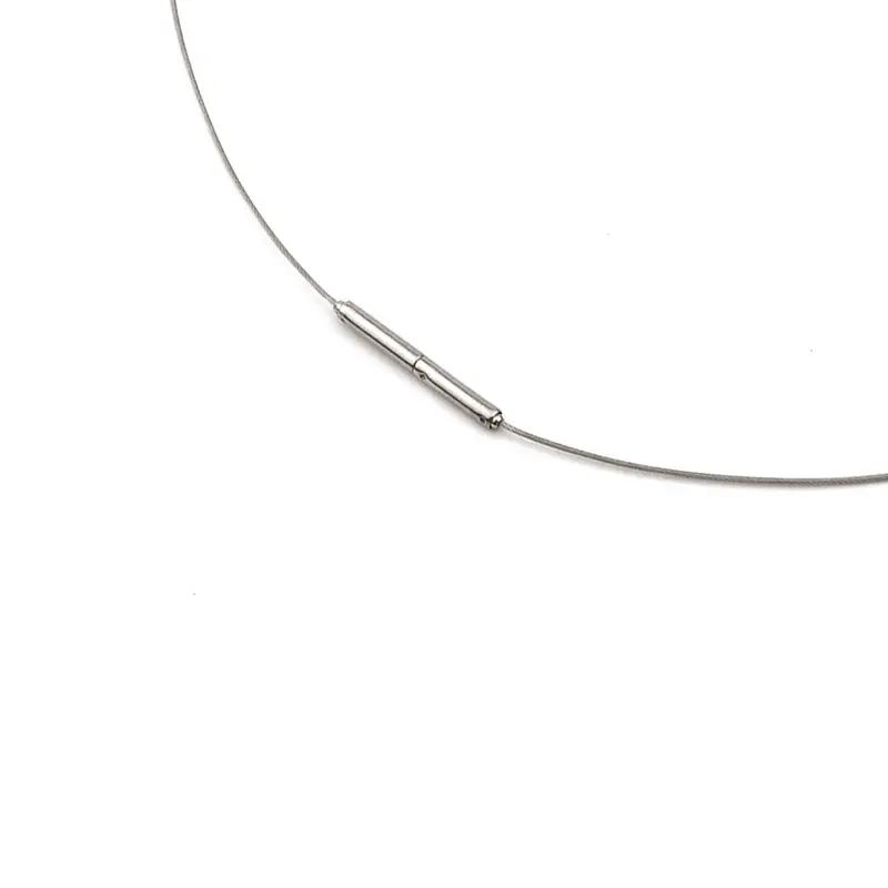 Boccia Titanium Lengte Collier staal 0803-01