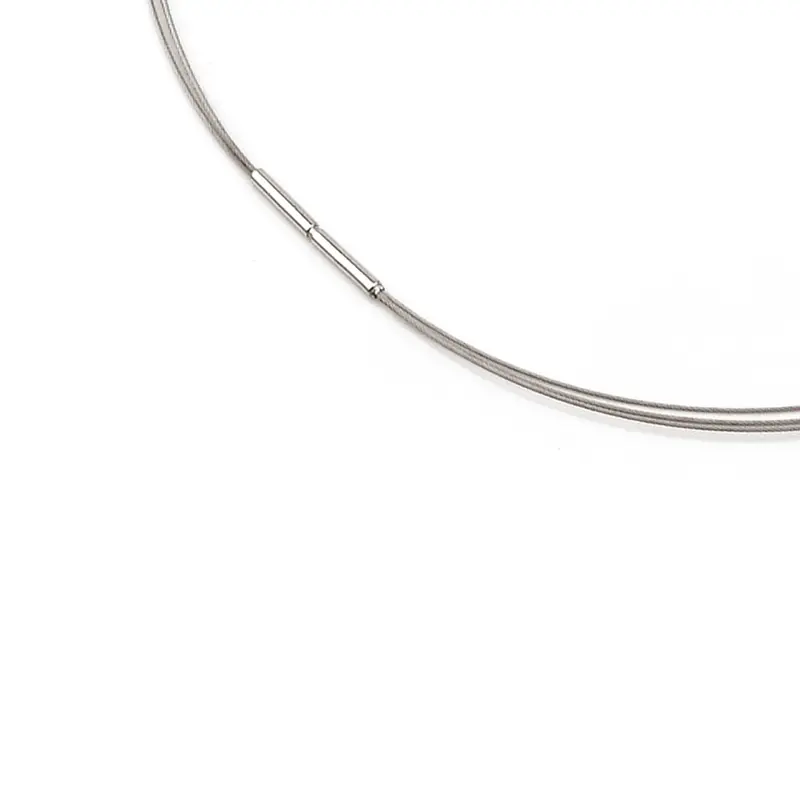 Boccia Titanium Lengte Collier staal 0804-01