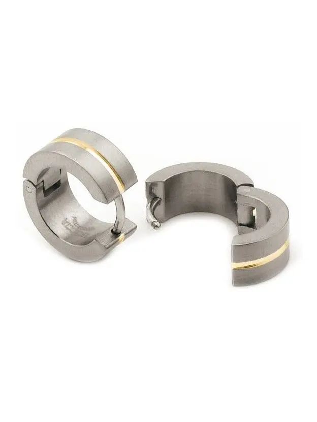 Boccia Titanium Oorbellen 0503-03 Zilverkleurig 15 mm